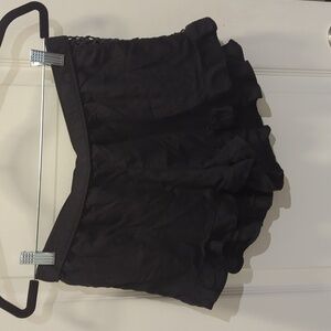 Aerie shorts Size Small cutout‎ black flowy